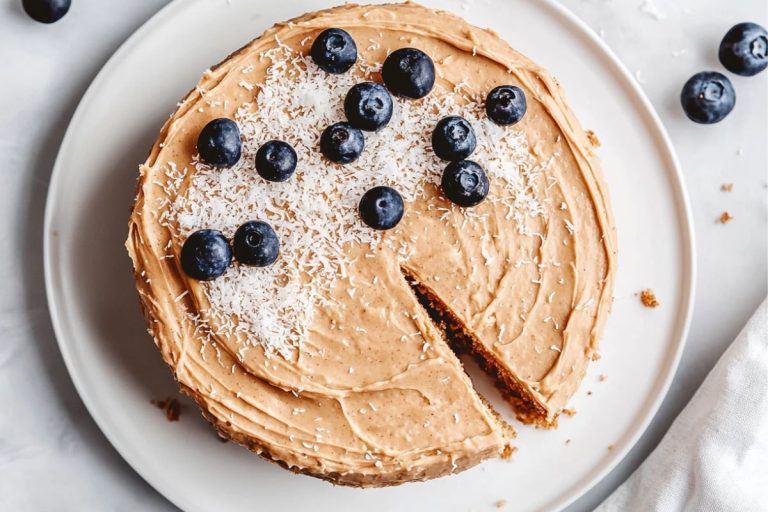 Peanut Butter Dog Cake